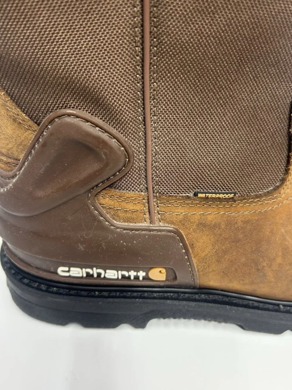 Carhartt Heritage 11'' Waterproof Steel Toe Wellington Work Boots Men’s 9.5W EUC